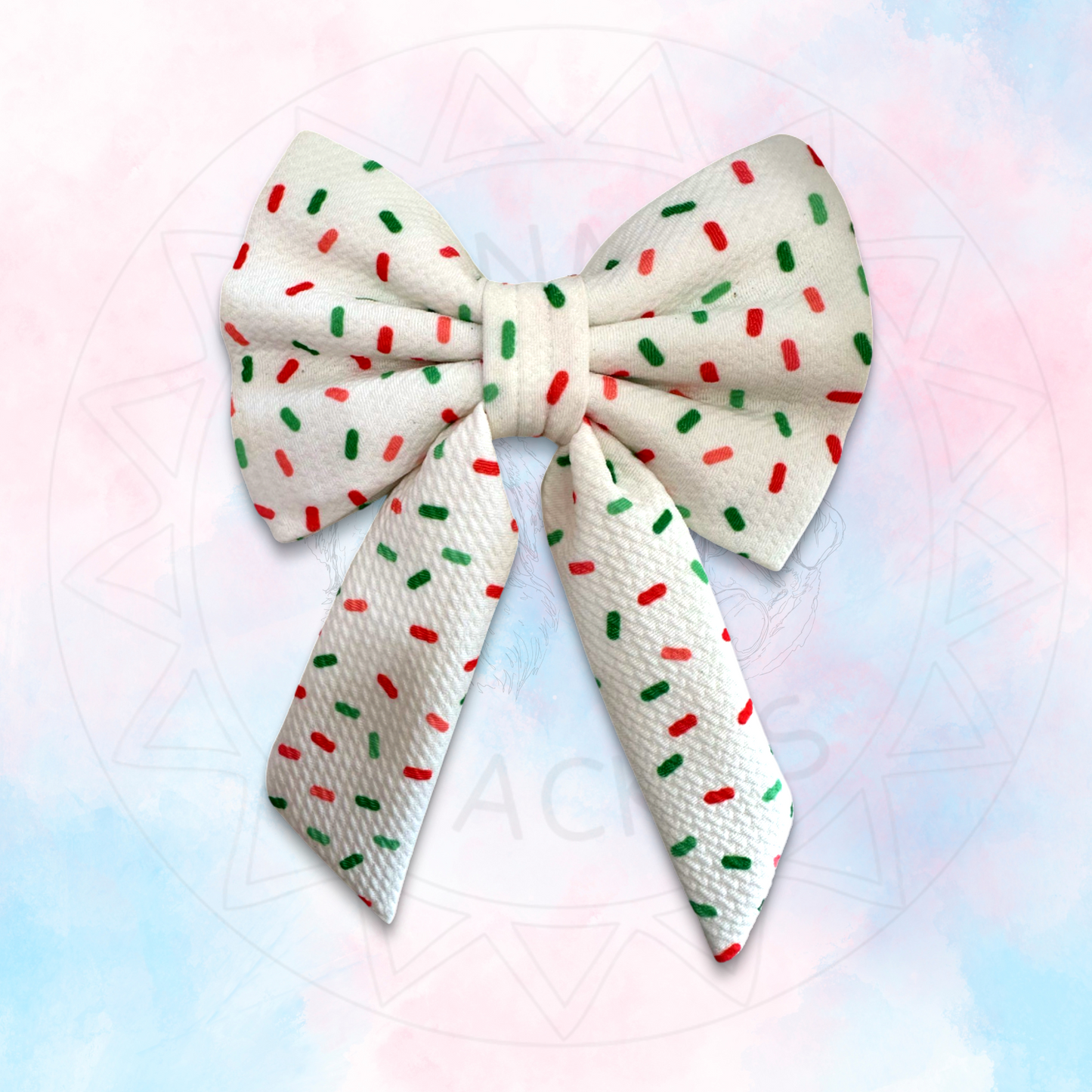 Sprinkles Sailor Bow