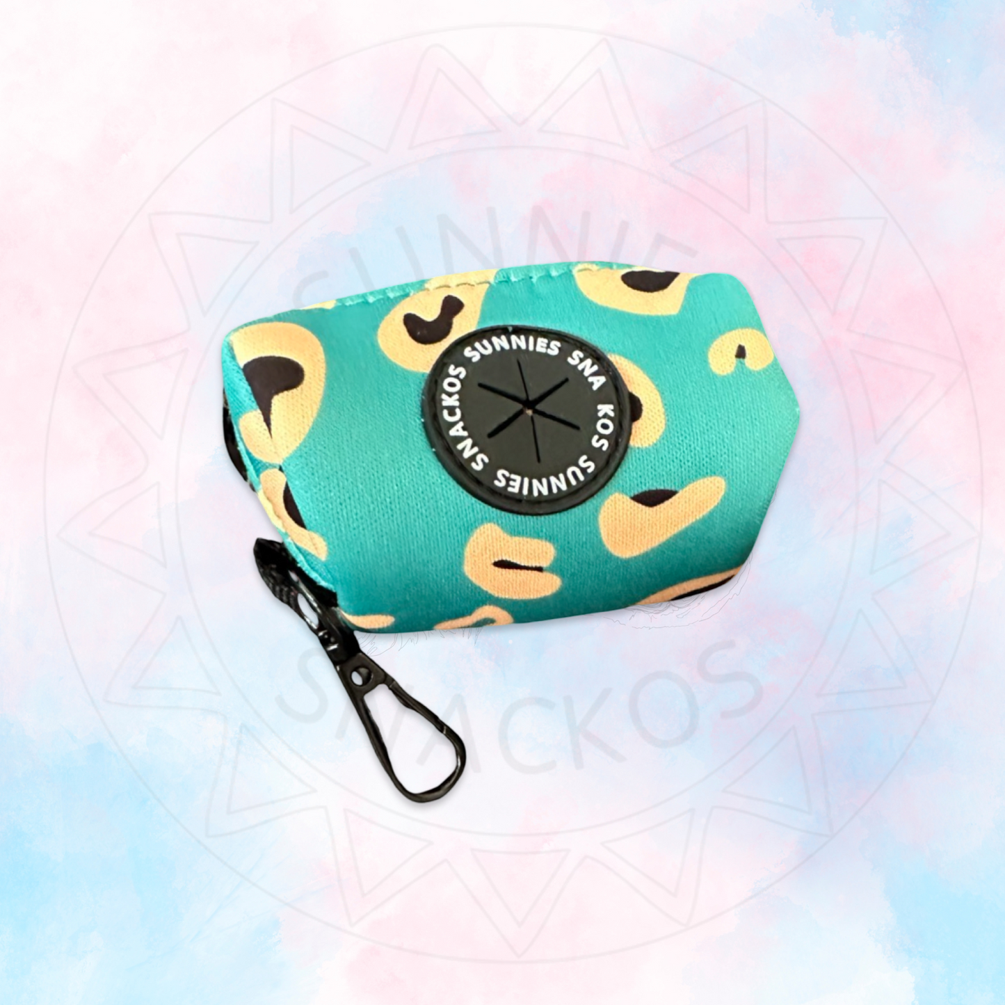 Calico Poop Bag Holder - Seconds