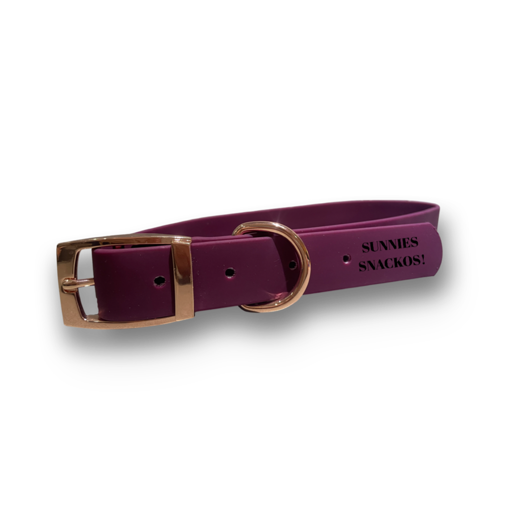 Plum Collar - Waterproof - Size Small