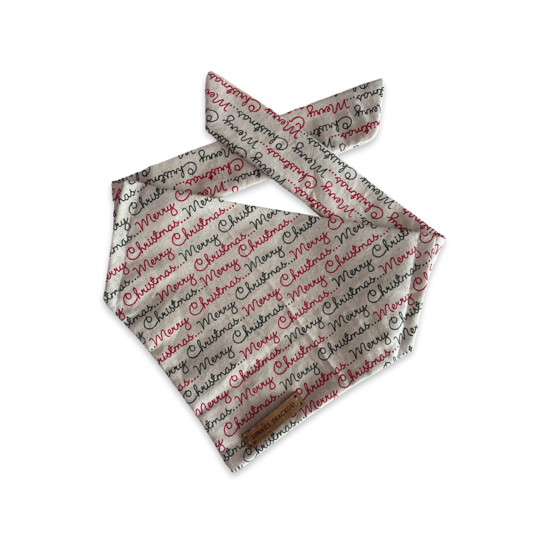 Merry Christmas Bandana
