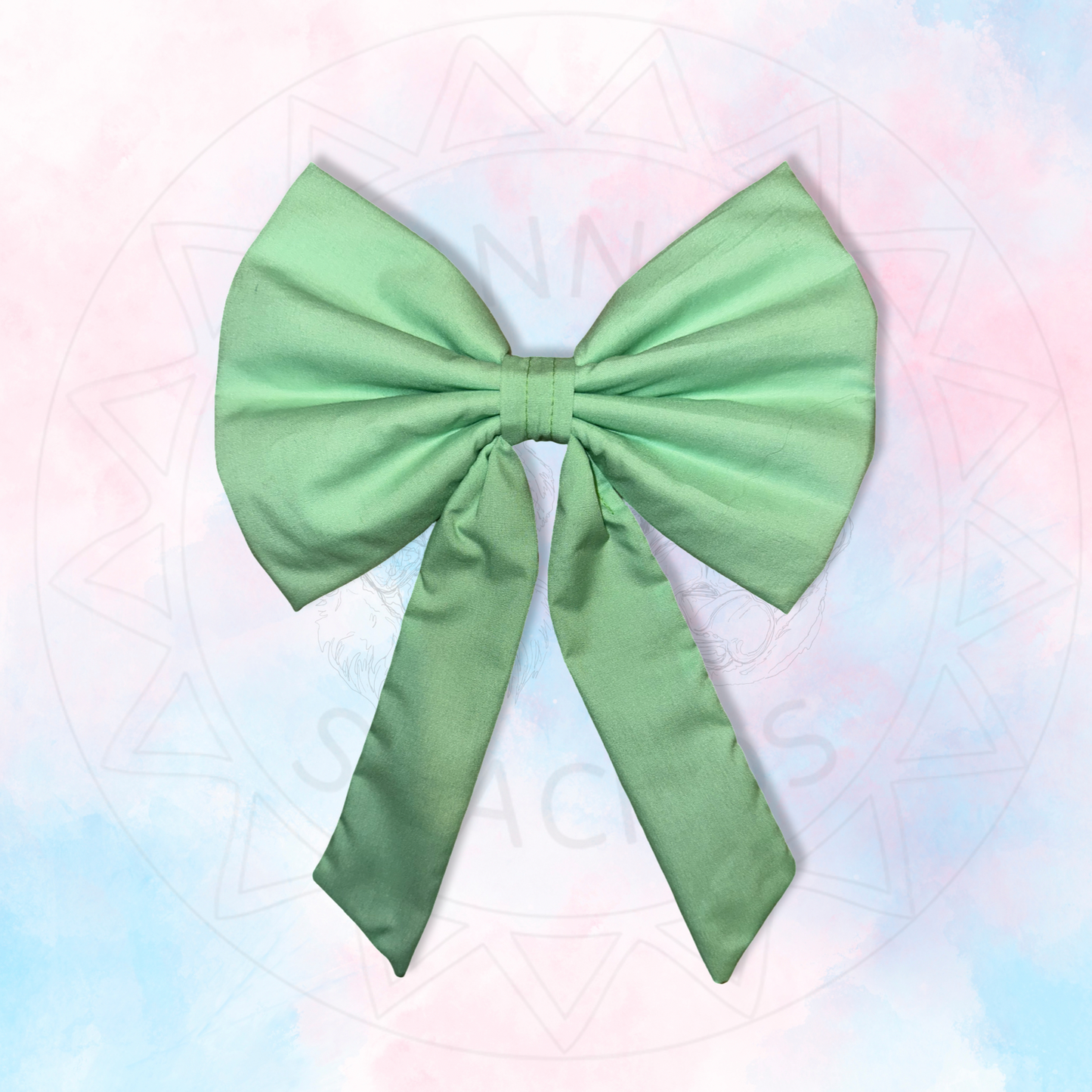 Seafoam Sailor Bow
