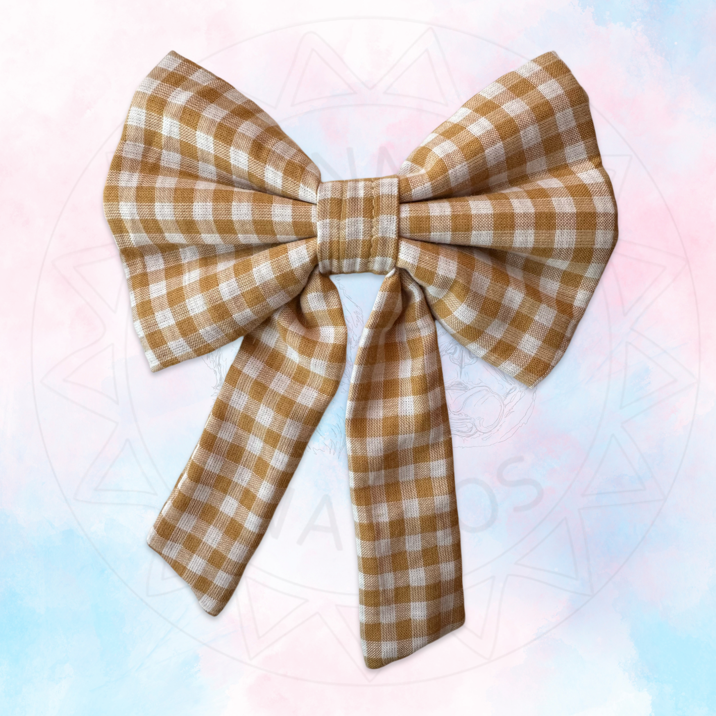 Butterscotch Sailor Bow