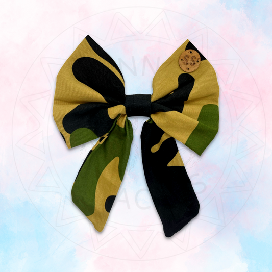 Camo Sailor Bow