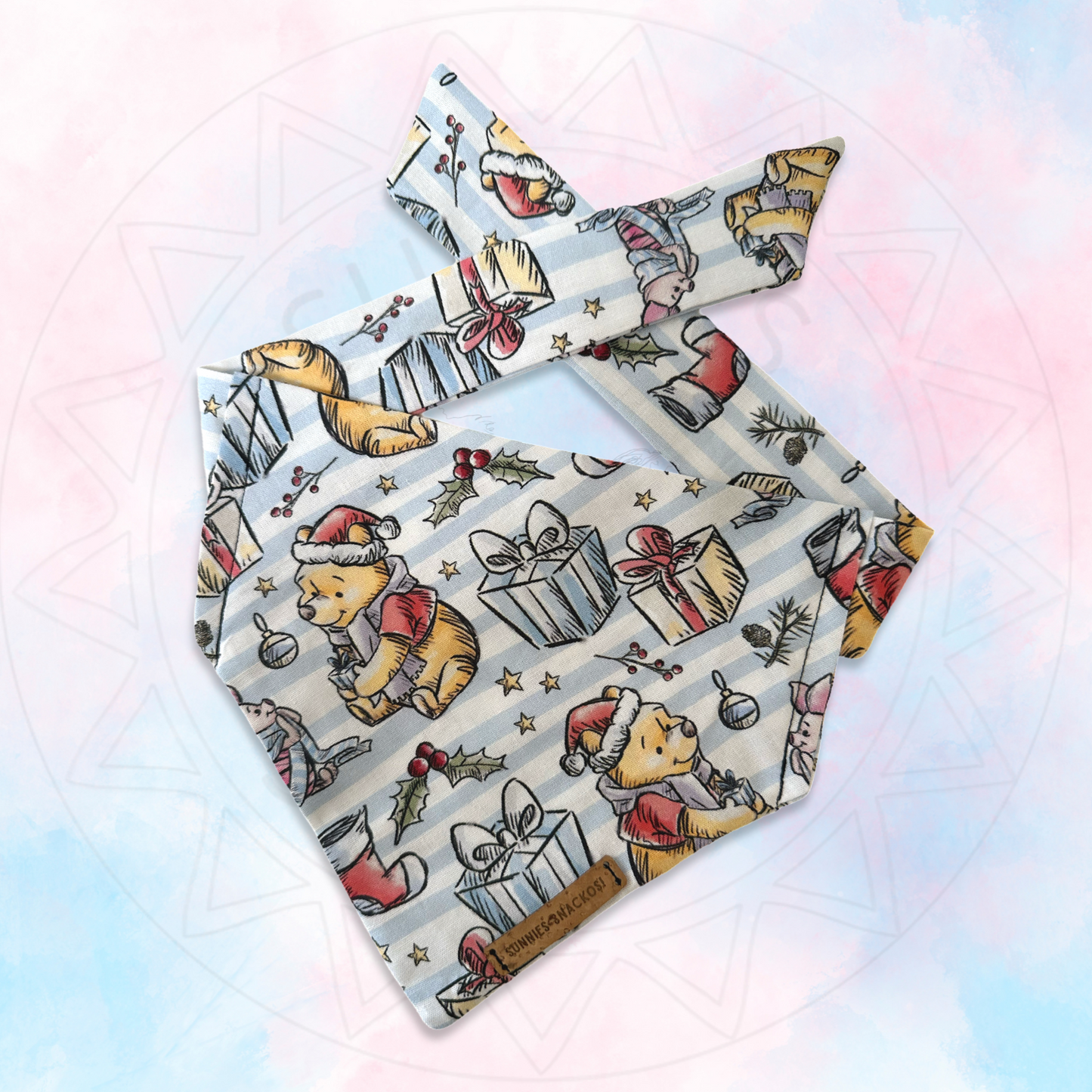 Pooh's Christmas Bandana