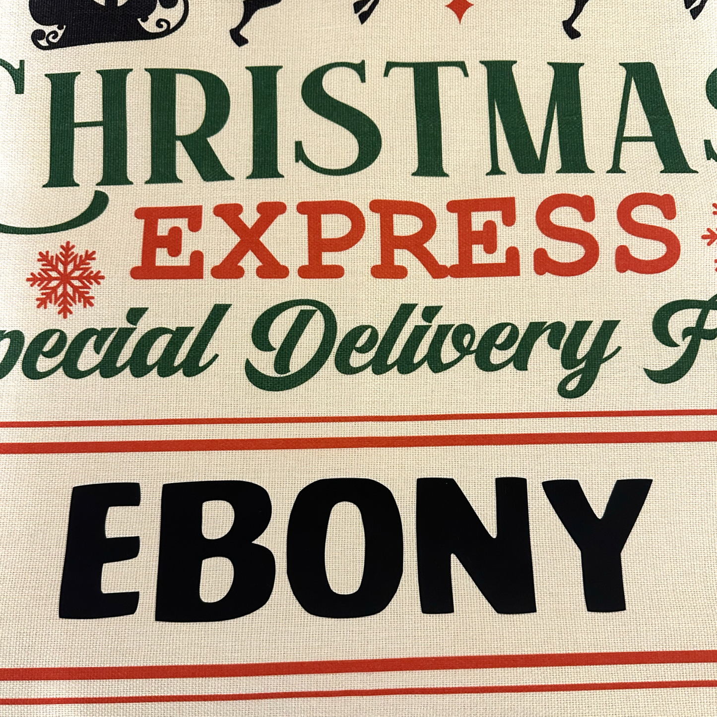 Customised Christmas Sack