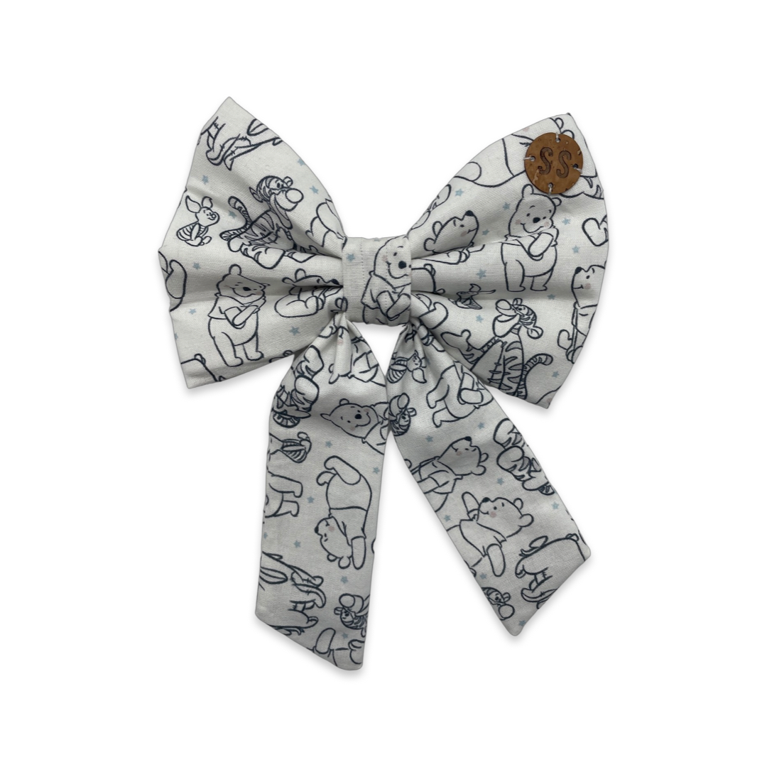 Hundred Acre Wood Sailor Bow